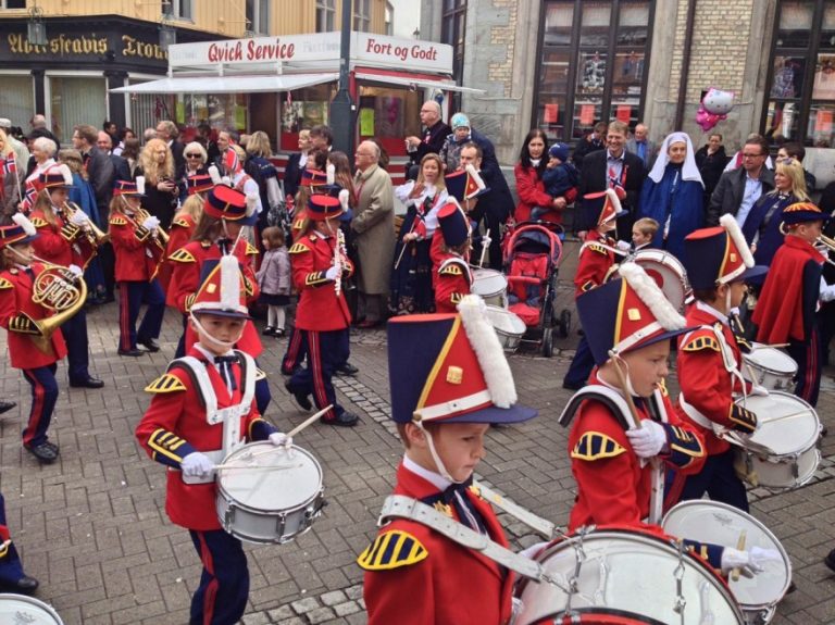 Children's parades in Norway for the National Day