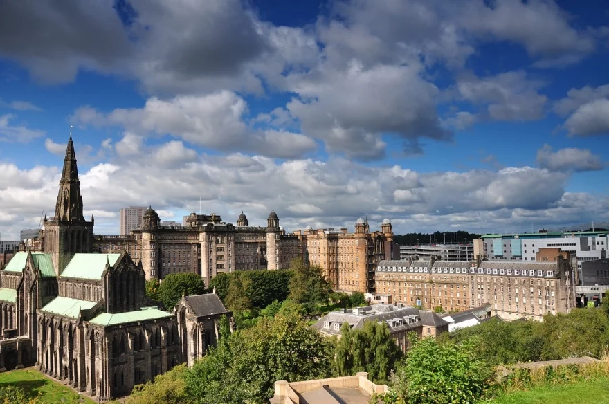 Glasgow in Scotland