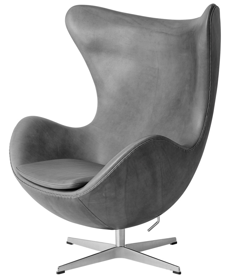 Jacobsen's Egg Chair is an iconic piece of Scandinavian furniture design known throughout the world.