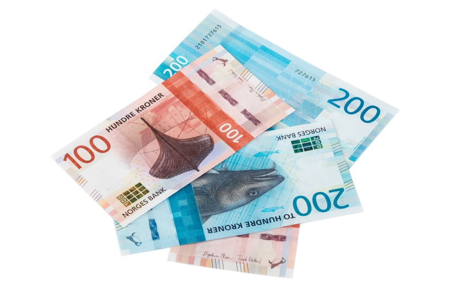 Los nuevos billetes noruegos