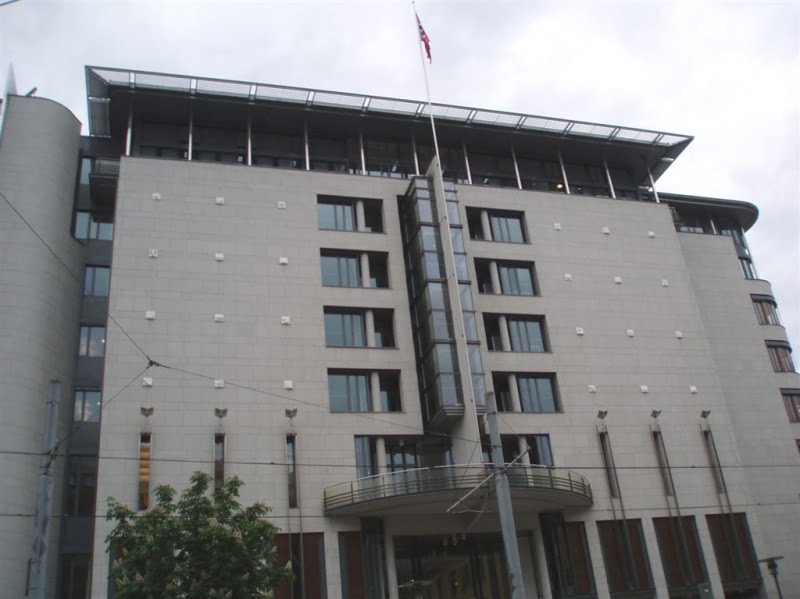 Exterior of Oslo Courthouse