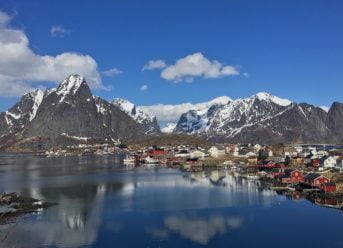 The viewpoint at Reine, Lofoten