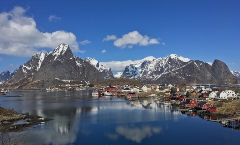 The viewpoint at Reine, Lofoten