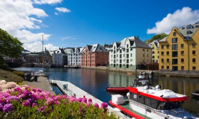 Alesund Norway city centre