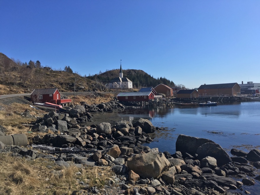 Moskenesoya coastline