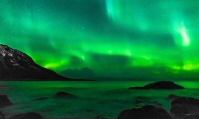 The northern lights in Northern Norway