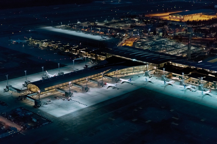 Oslo Airport from above