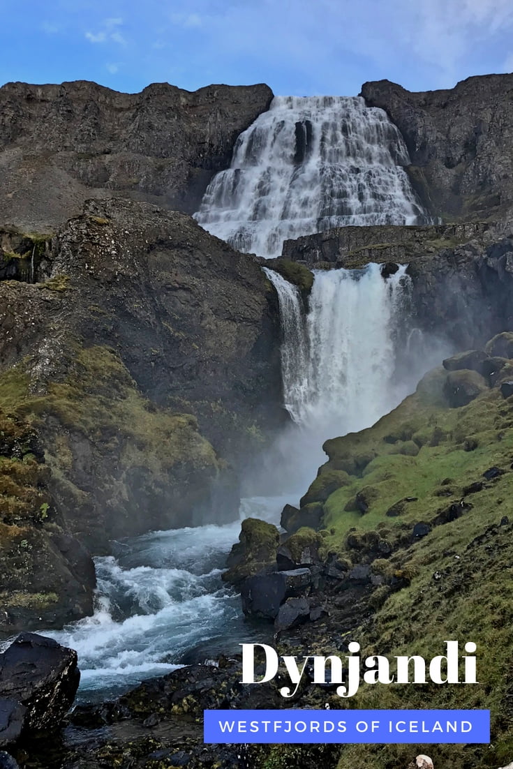 The spectacular Dynjandi waterfall is a highlight of an Iceland road trip around the Westfjords