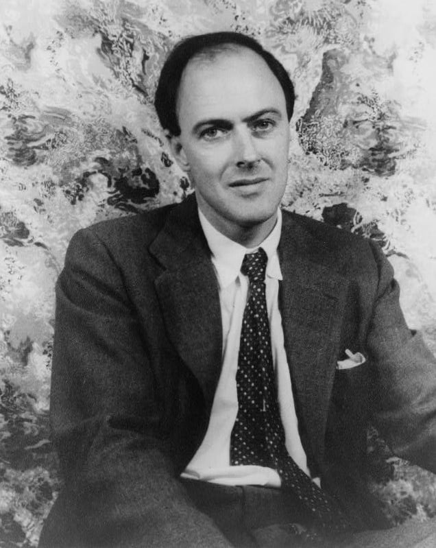 A portrait of Roald Dahl