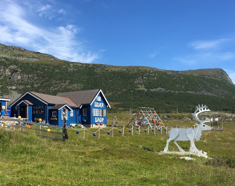 Silver shop in Arctic Norway