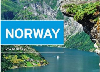 Moon Norway book cover: Travel guidebook to Norway, everything a first-time visitor needs from the northern lights to the Norwegian fjords.