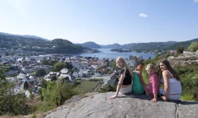 View over Flekkefjord. Photo: Peder Austrud / Visit Sørlandet