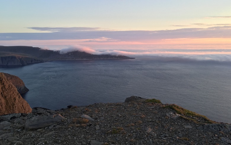 Knivskjellodden in Northern Norway