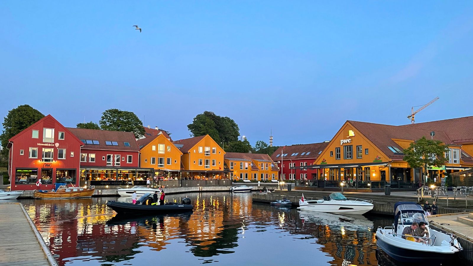 Kristiansand summer view. Photo: David Nikel.