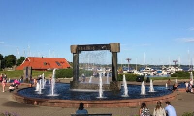 Kristiansand summer city in southern Norway