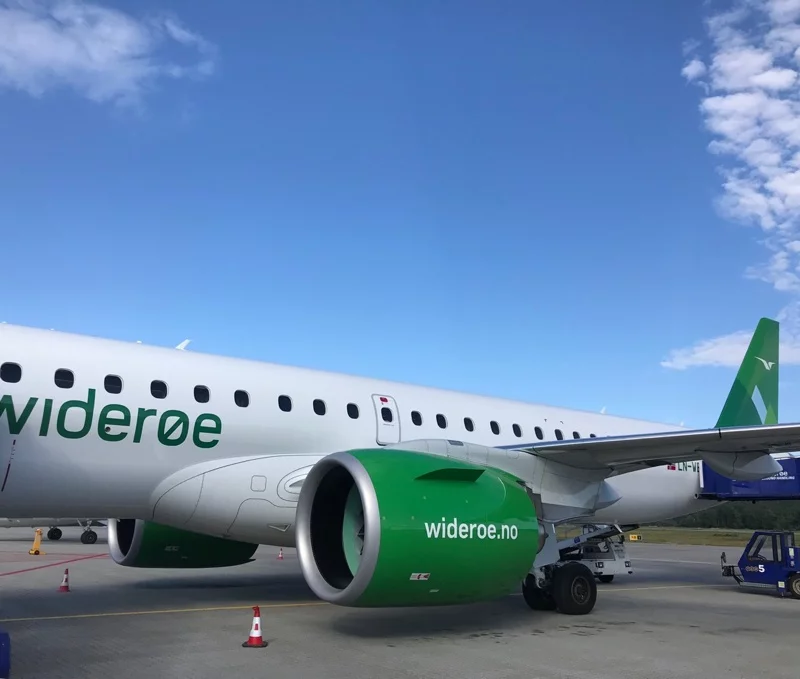 New Widerøe Embraer jet