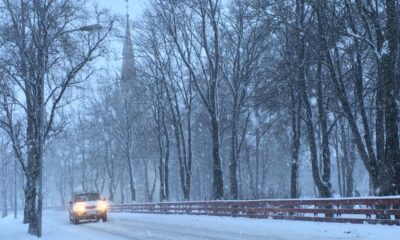 Winter driving in Norway