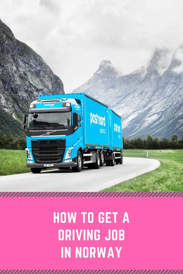 How to get a driving job in Norway