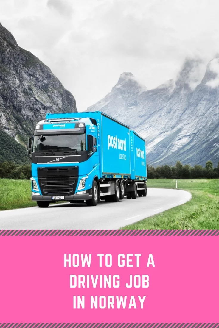 How to get a driving job in Norway