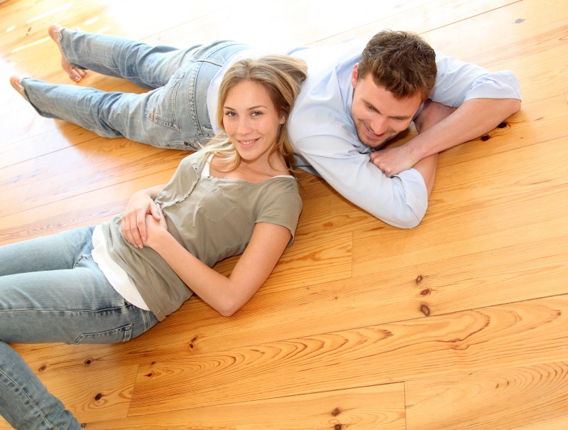 Scandinavian wooden floors are popular in Norwegian homes