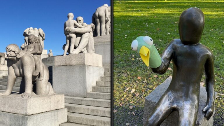 Scenes from Vigeland Park and Princess Ingrid Alexandra Sculpture Park in Oslo, Norway. Photos: David Nikel.