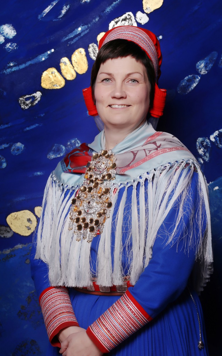 Portrait of Aili Keskitalo, President of the Sami Parliament of Norway 2017-2021