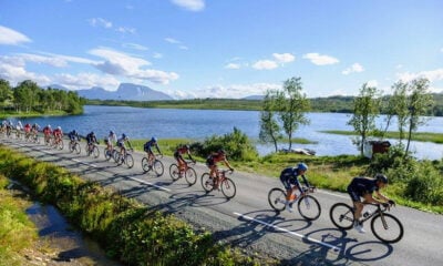 Arctic Race of Norway cyclists