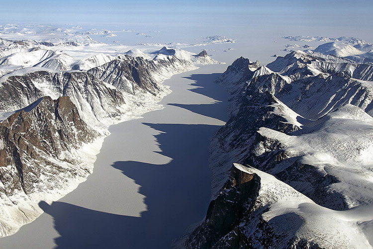 Baffin Island in Canada