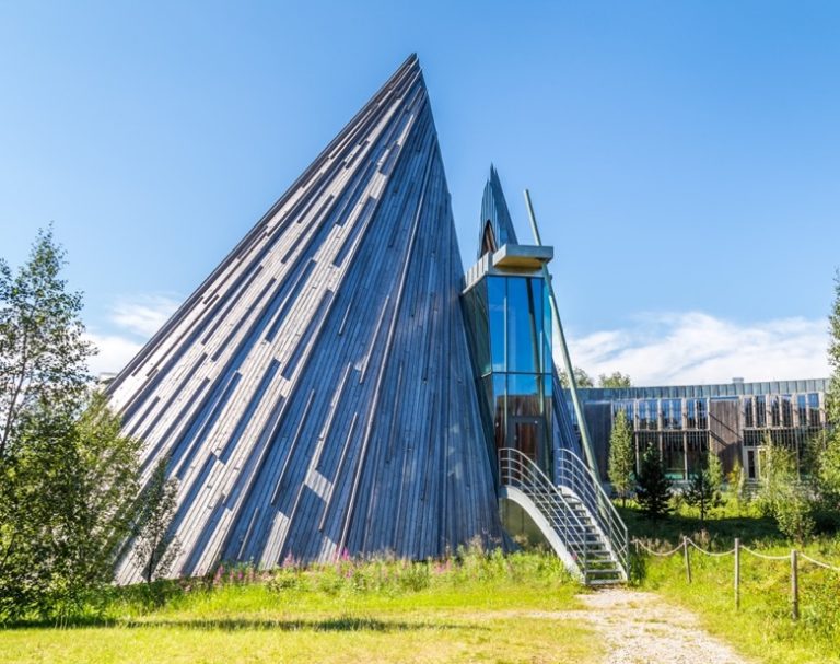 The Norwegian Sami Parliament in Karasjok, Finnmark