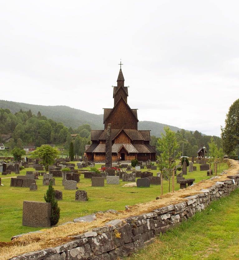 Heddal Stave Church in Telemark is Norway's biggest