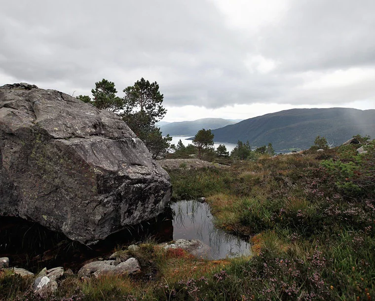 Hiking around the Nordfjord of Norway