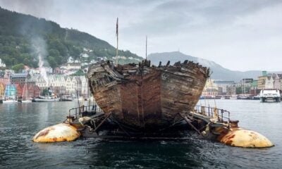 Amundsen's Maud ship back in Bergen