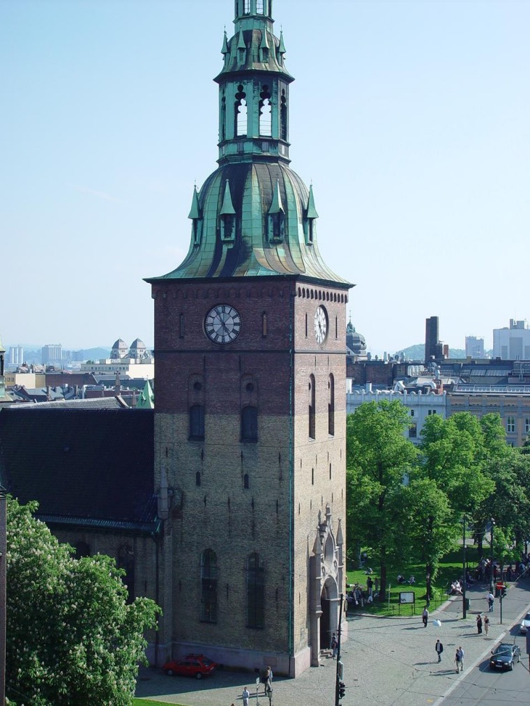 Tower of Oslo Domkirke