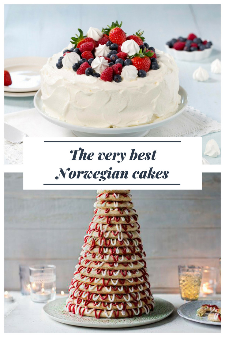 The Best Norwegian Cakes: Traditional cakes and tarts from Scandinavia for birthdays, weddings and other celebrations.