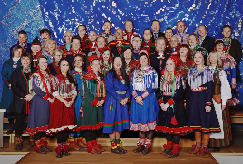 Norway's Sami Parliament 2017-2021 Photo: Kenneth Hætta / Sami Parliament.