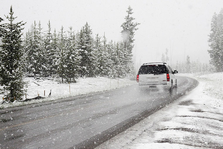 Bad weather in Scandinavia