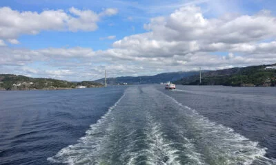 View from the car ferry