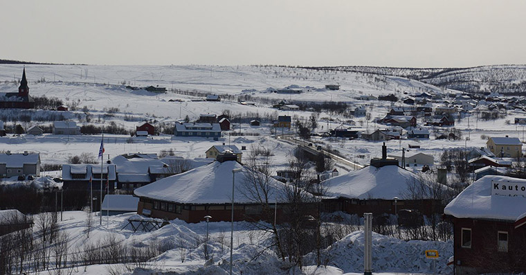 Kautokeino in the winter