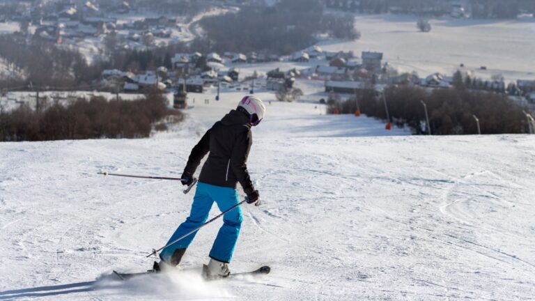 Skier in Oppdal.