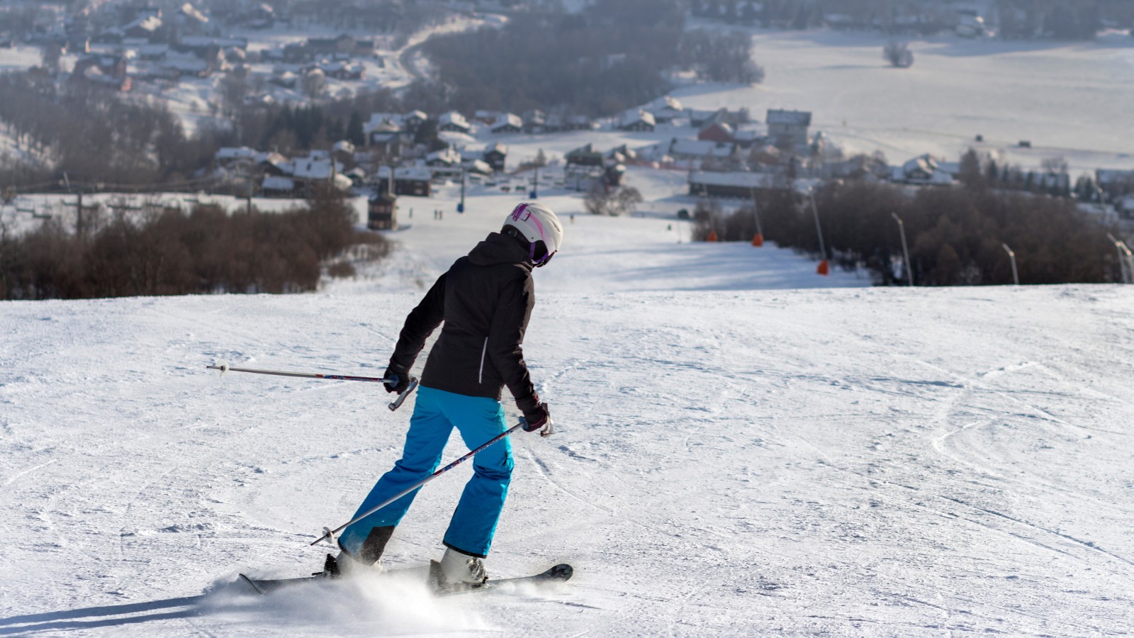Skier in Oppdal.