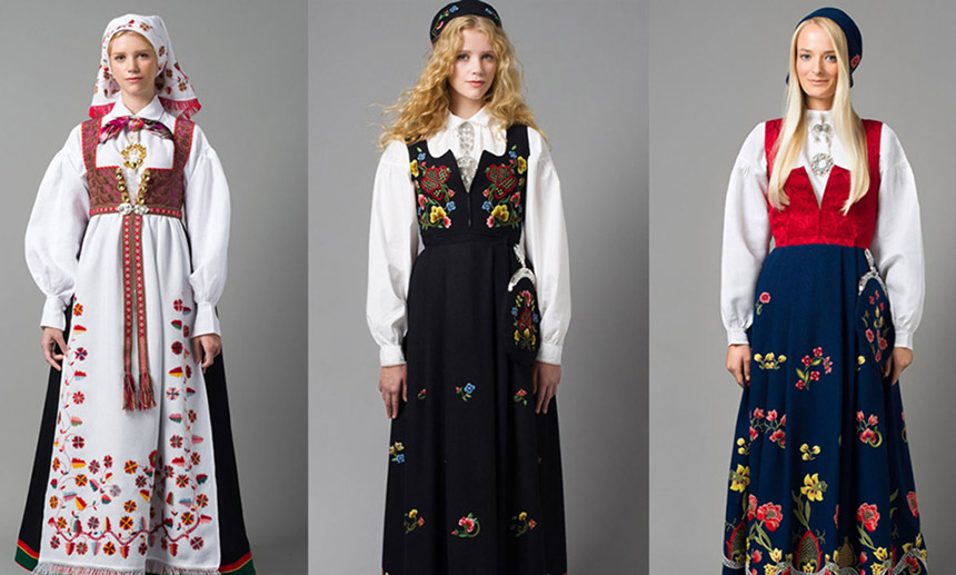 traditional norwegian dress