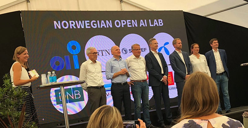 The launch of Norwegian Open AI Lab