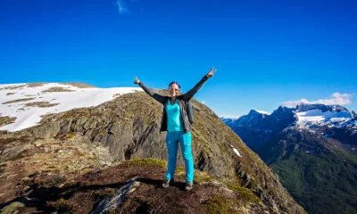 Romsdalseggen hike in Norway