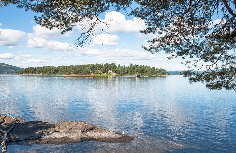 Utøya Island in Norway