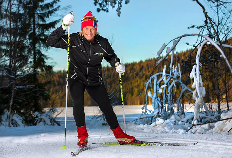 Norwegian skier Vibeke Skofterud