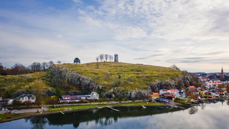 A view of Tønsberg, the oldest city in Norway.