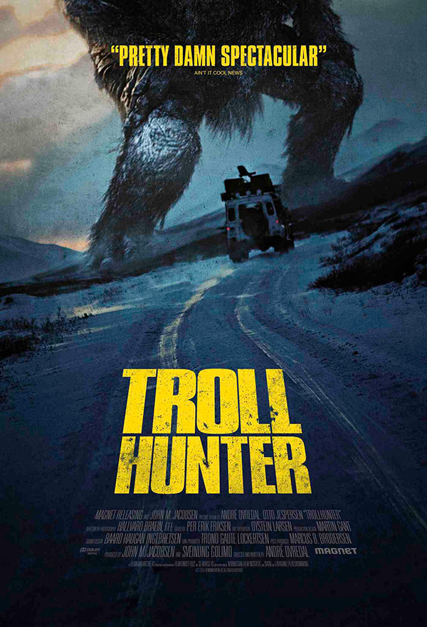 Troll Hunter movie poster in Norway