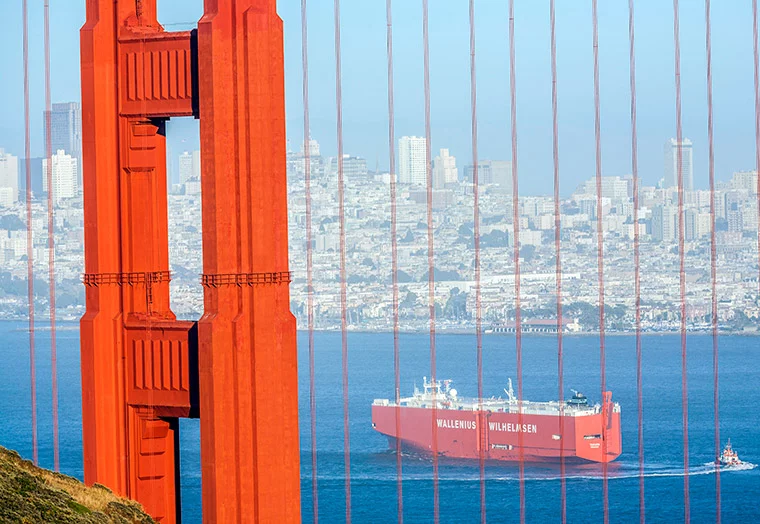 WW Ocean vessel in San Francisco