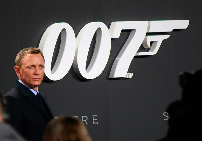 Daniel Craig as James Bond