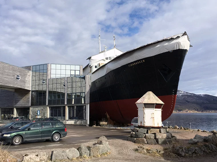 Old Hurtigruten museum in Vesterålen